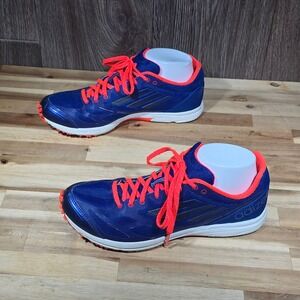 Adidas Adizero Hagio 2 Blue Orange Lightweight Running Shoes 7.5 G95122